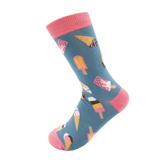 Bamboo Socks For Women - Ice Creams