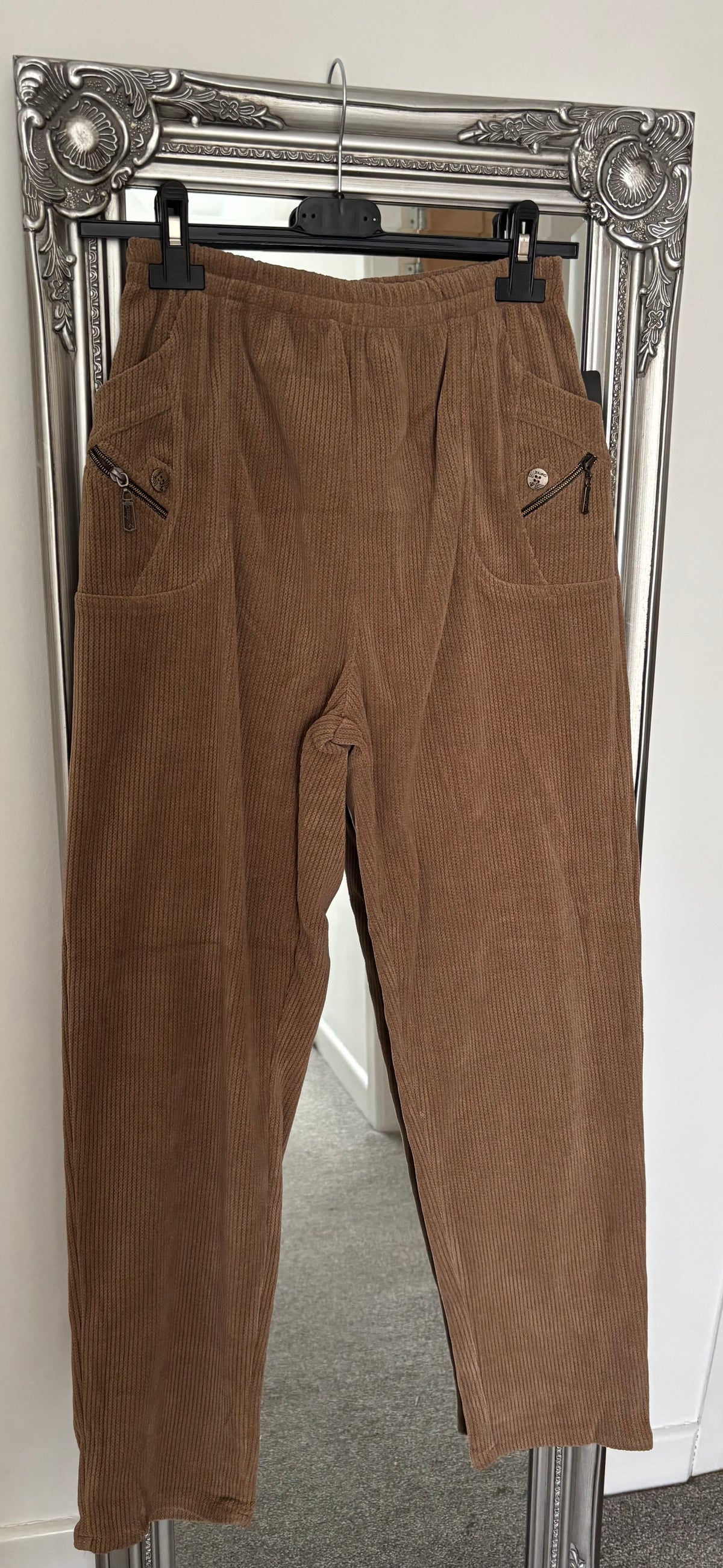 Cord Trousers - Camel