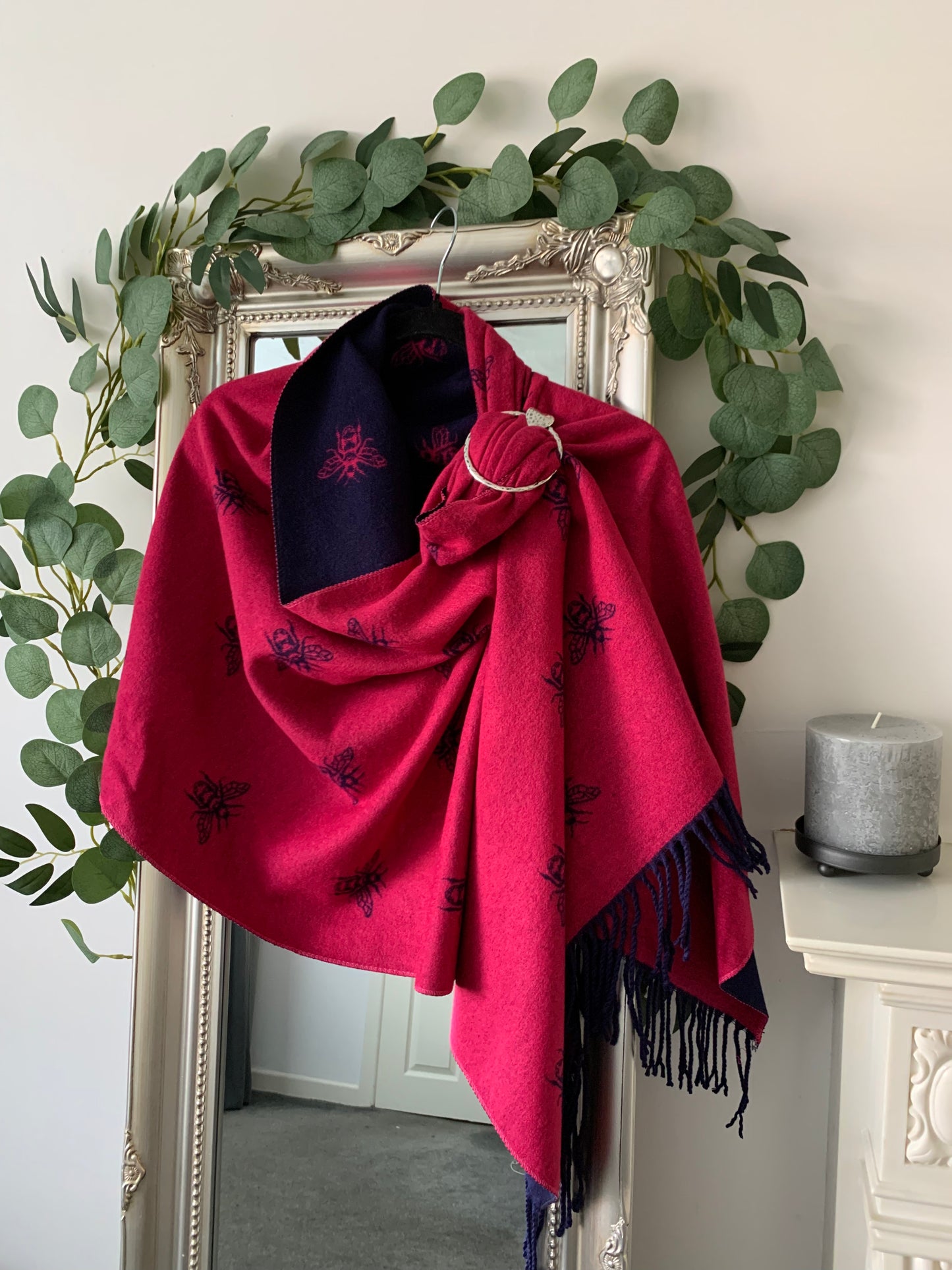 Super Soft Cashmere Blend Reversible Wrap/Pashmina