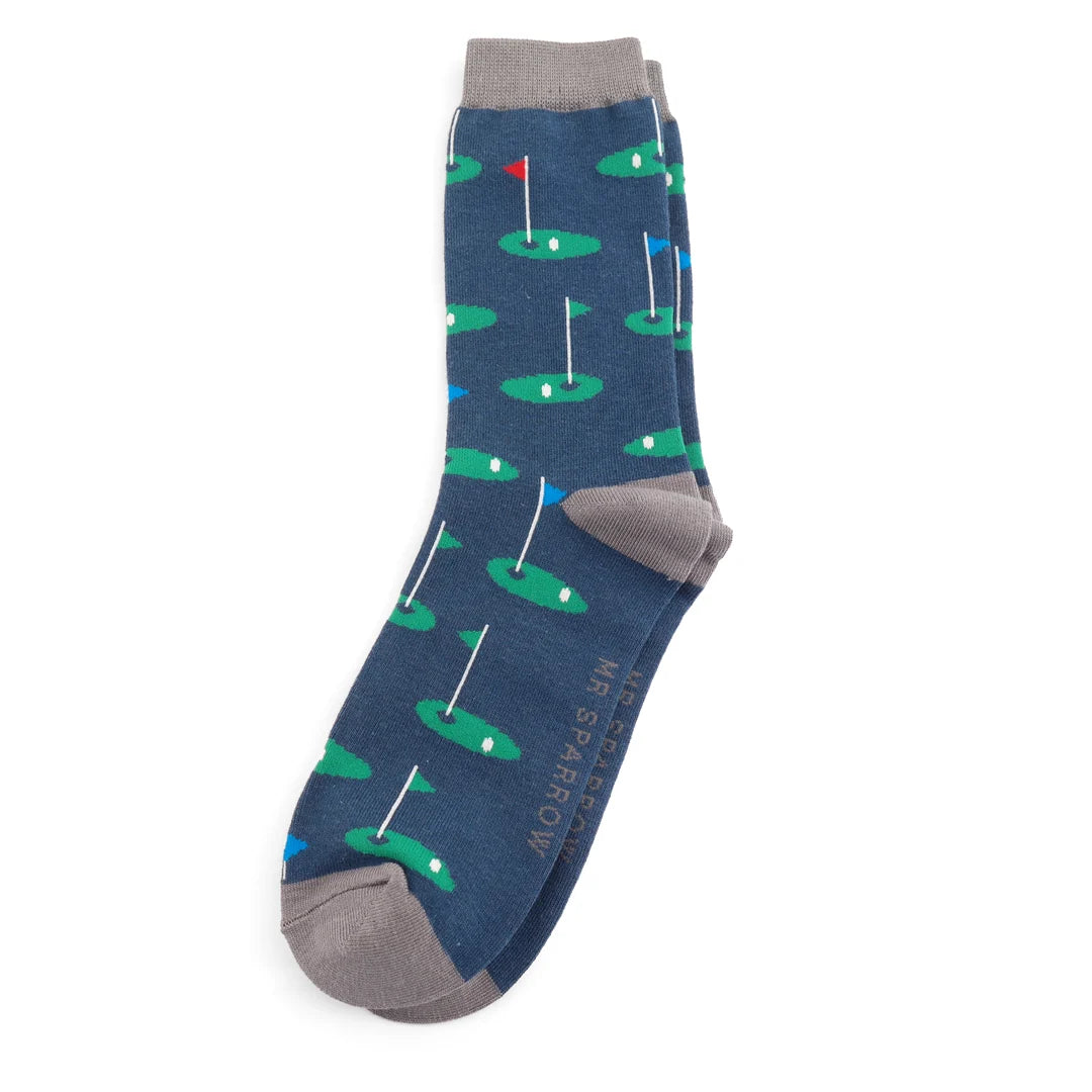 Bamboo Socks For Men - Golf