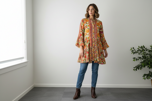 Cotton Boho Tunic/Dress