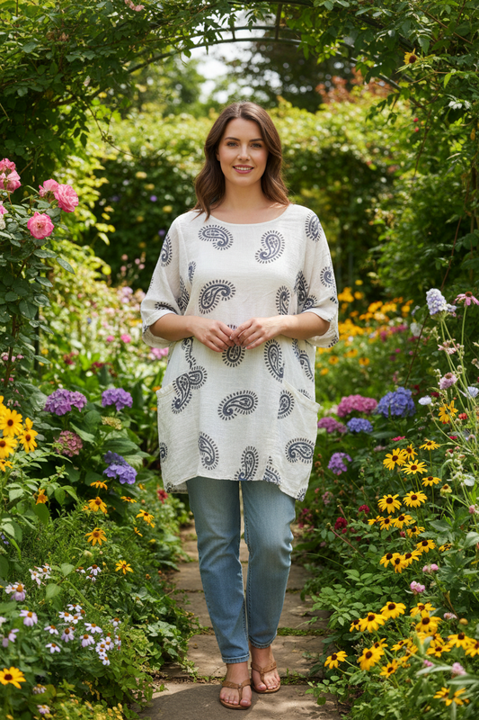 Cotton 2 Pocket Tunic