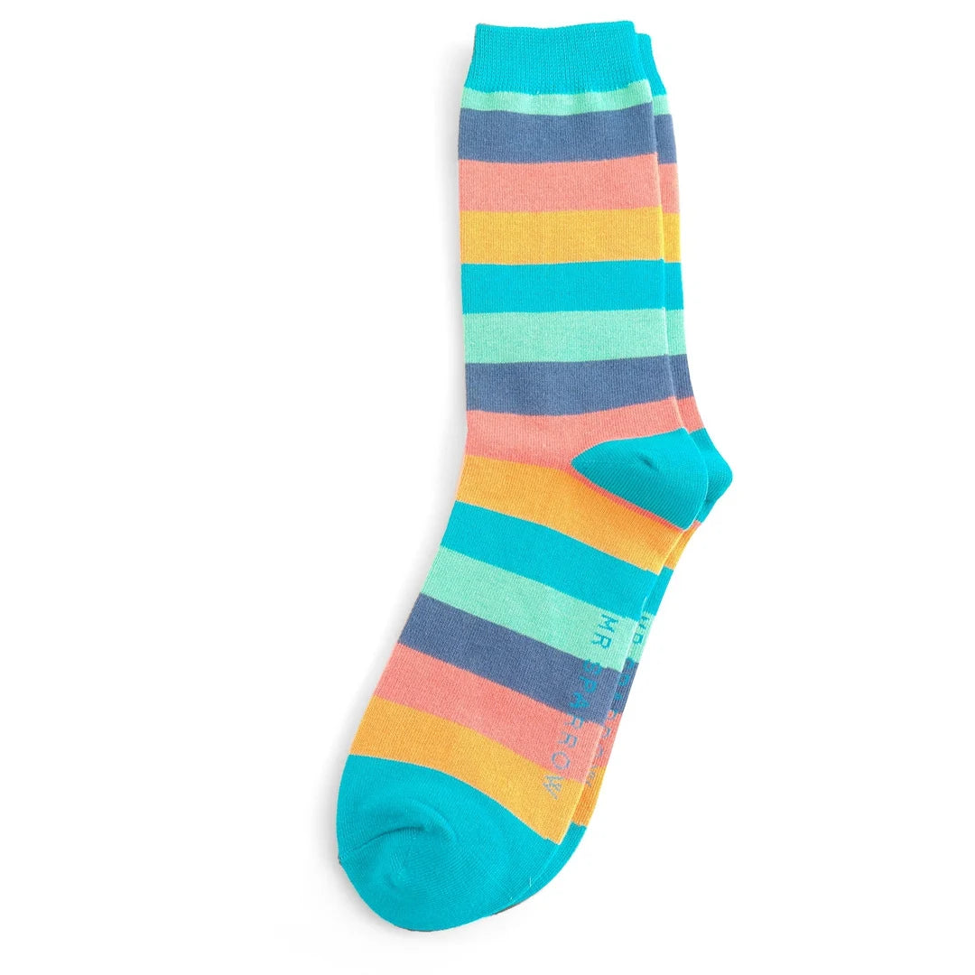 Bamboo Socks For Men - Rainbow Stripes