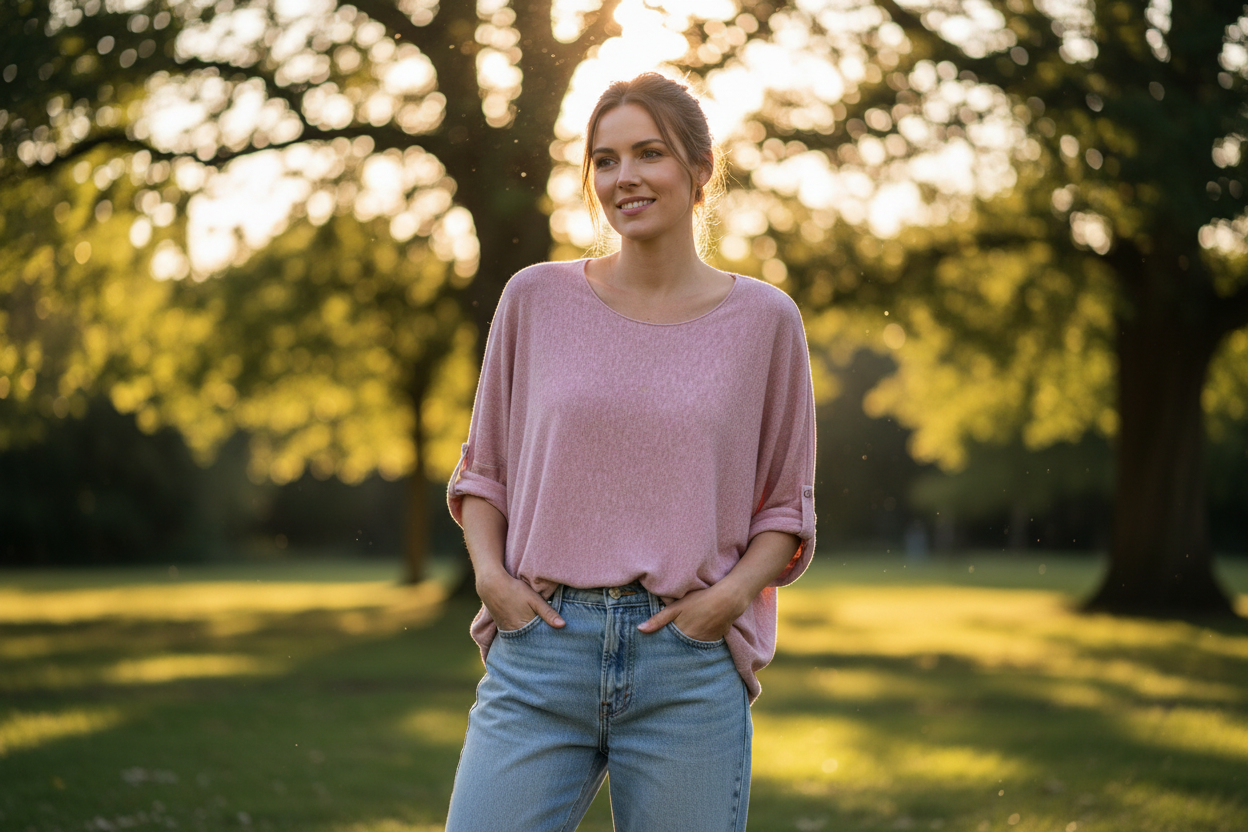 Plain Marl Jumper