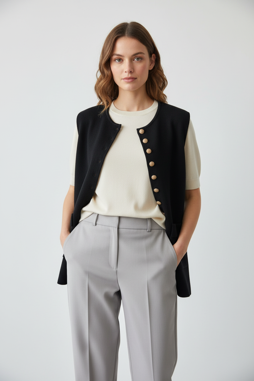 Knitted Gilet