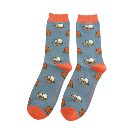 Bamboo Socks For Men - Cat Nap