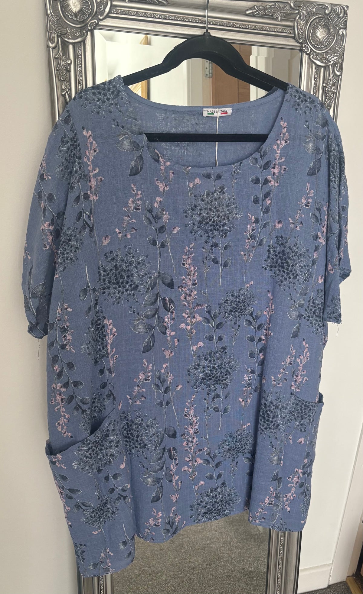 Cotton Floral Print Tunic