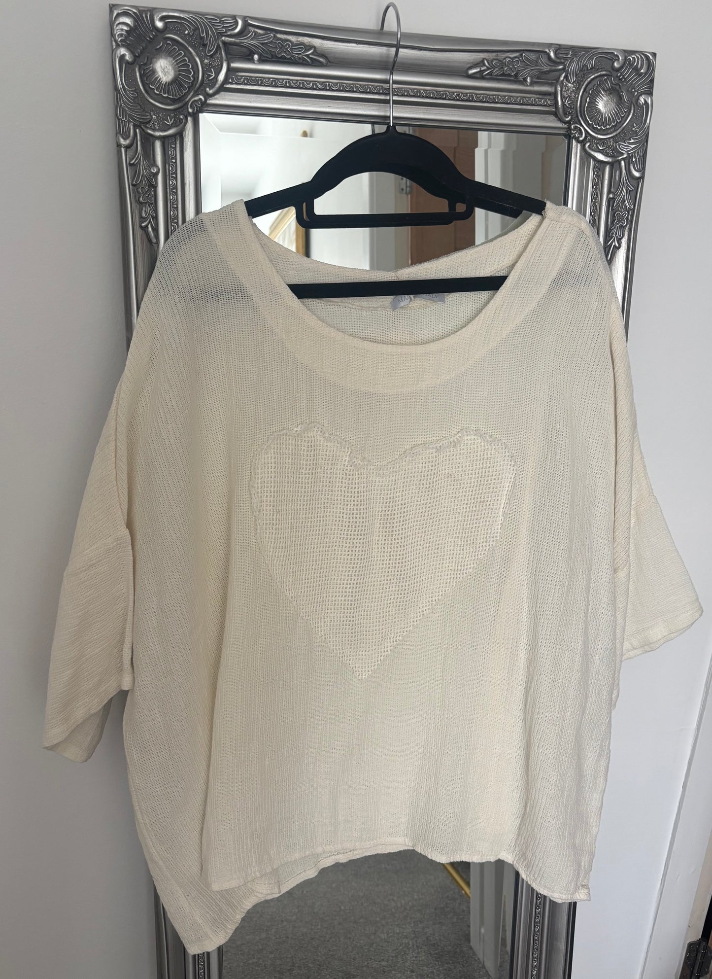 Cotton Heart Tunic