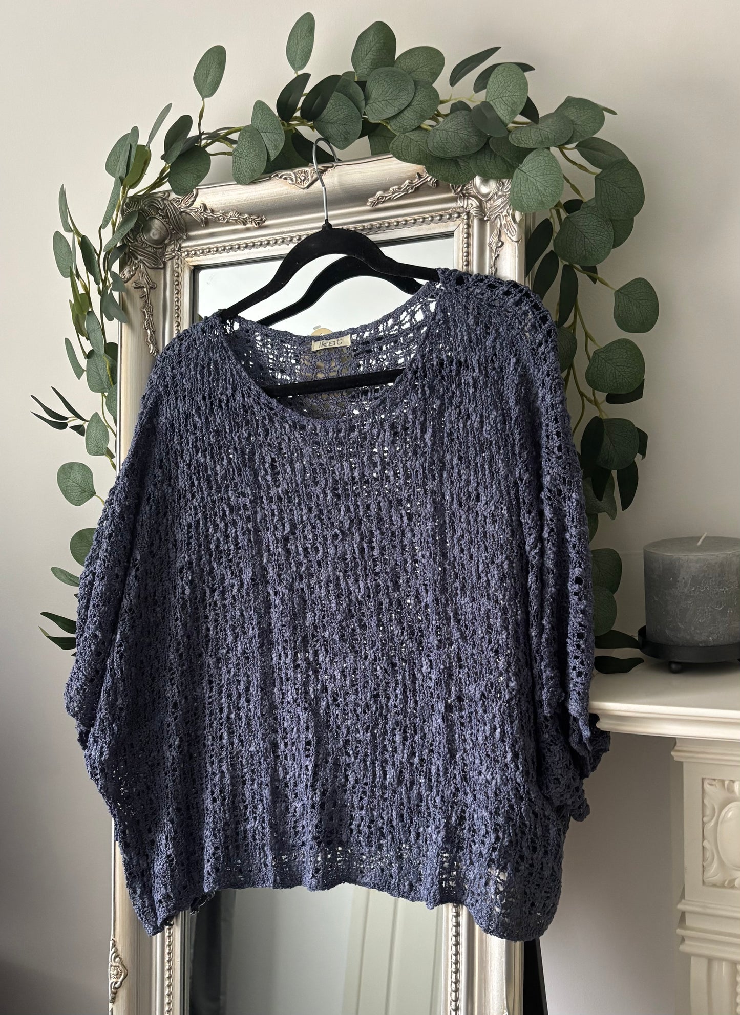 Popcorn Over Top -  Denim