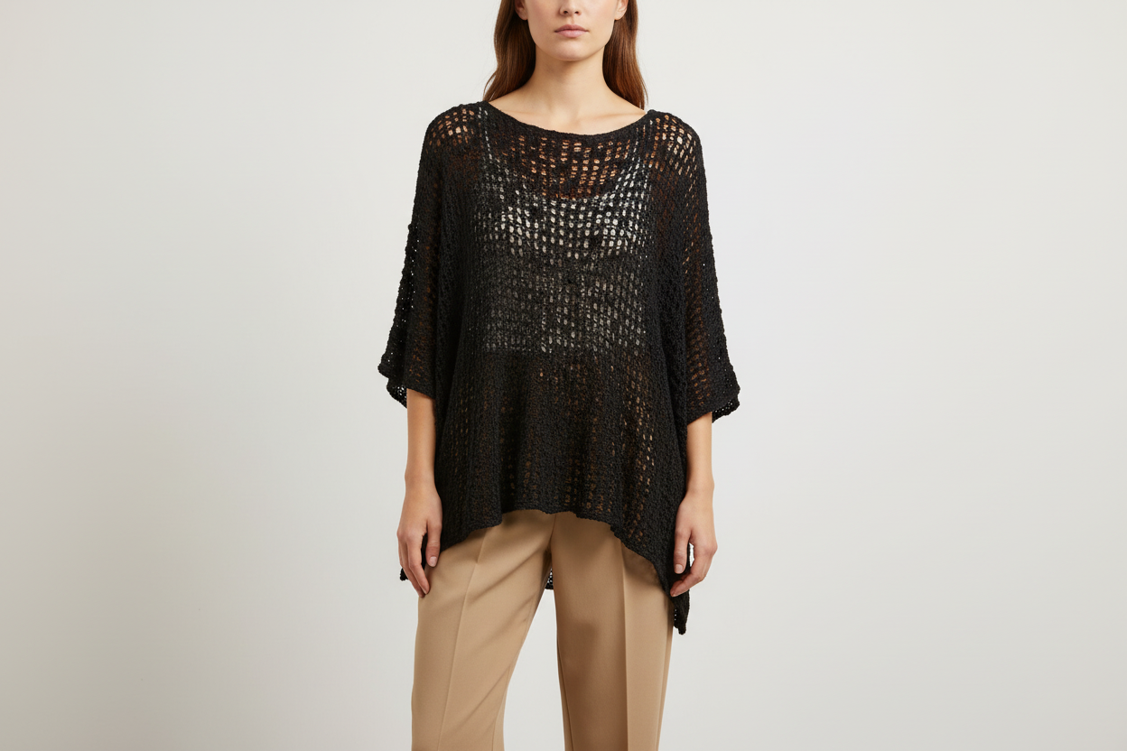 Popcorn Over Top - Black