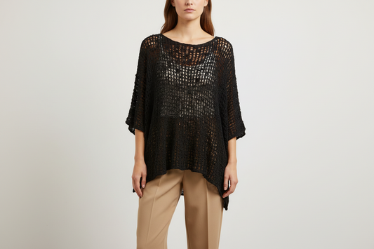 Popcorn Over Top - Black