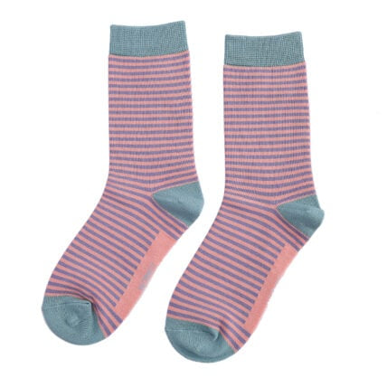 Bamboo socks For Women - Mini Stripes