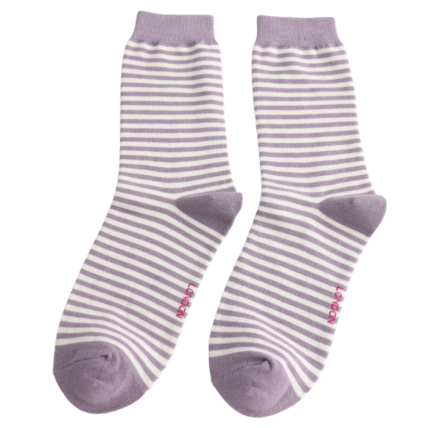 Bamboo Socks For Women - Simple Stripes