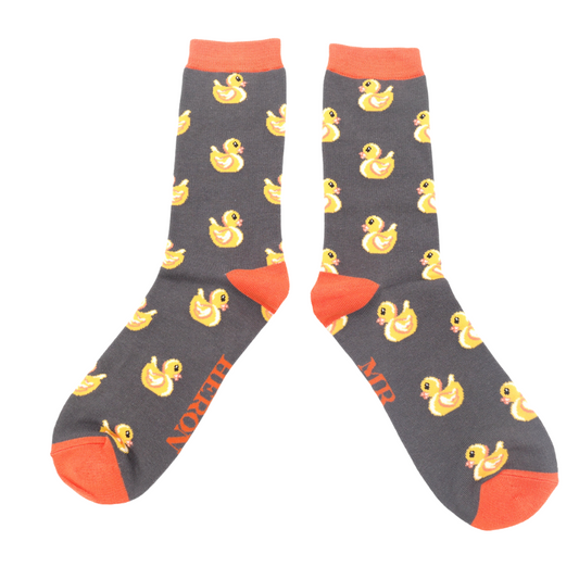 Bamboo Socks For Men - Ducks