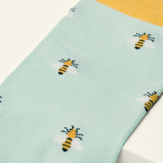 Bamboo Socks For Women - Bee
