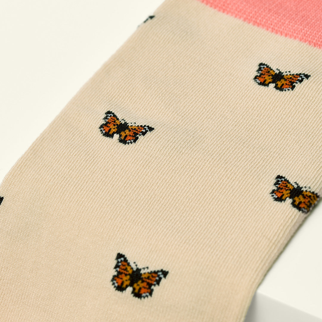 Bamboo Socks For Women - Butterfly