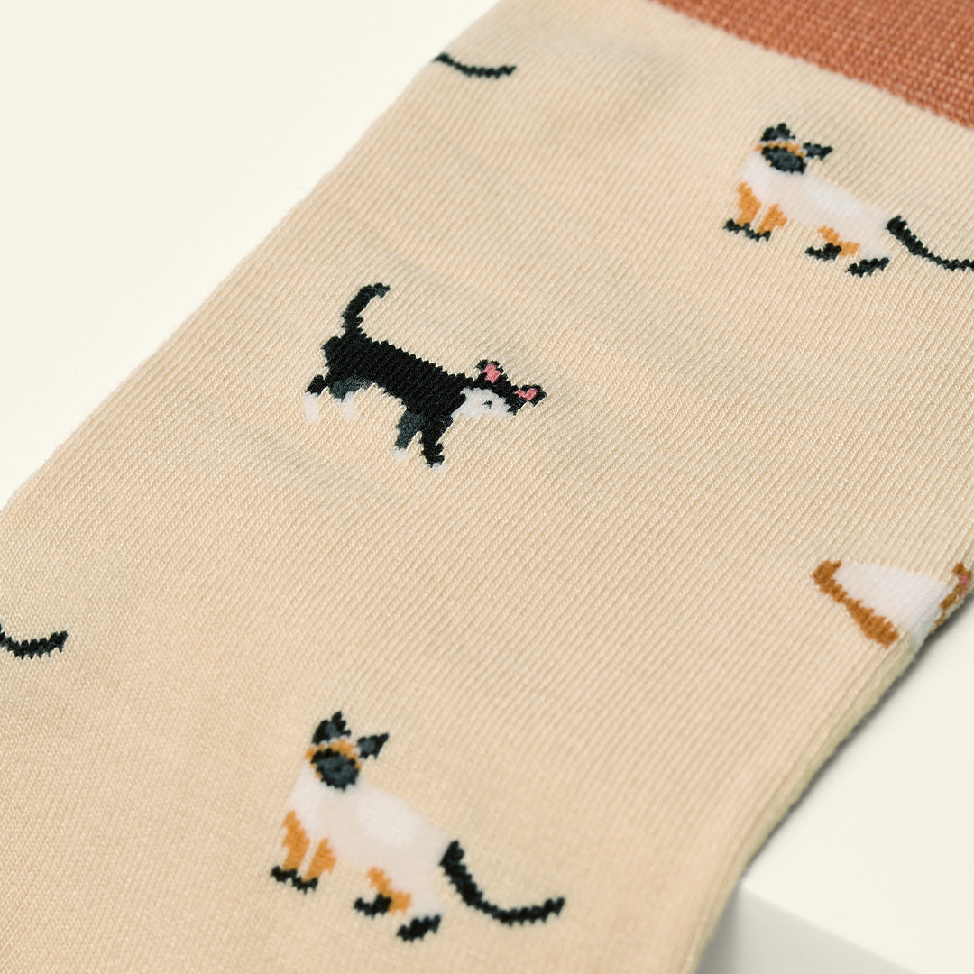 Bamboo Socks For Women - Cat