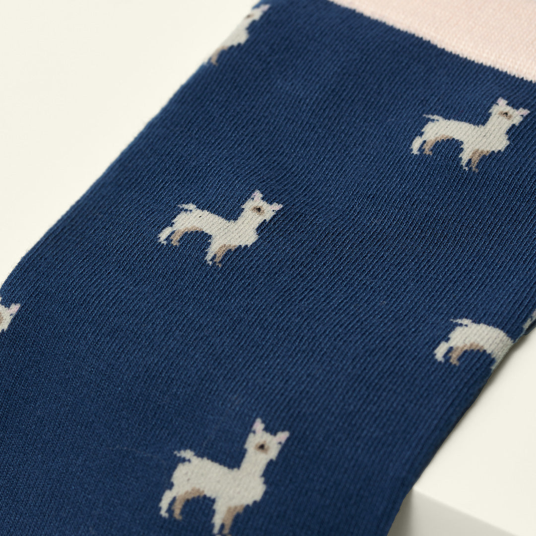 Bamboo Socks For Women - Llama