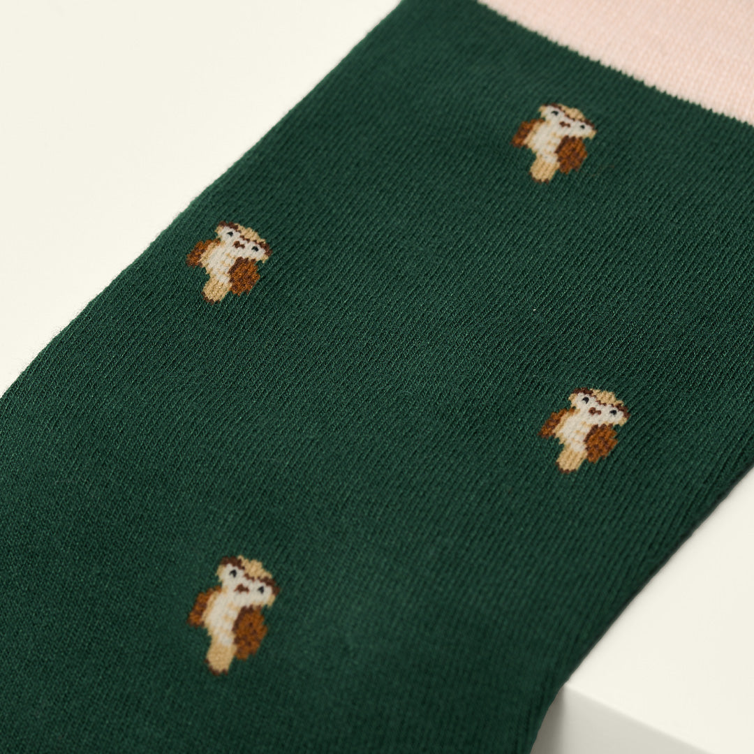 Bamboo Socks For Women - Owl