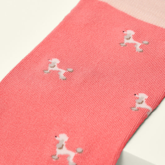 Bamboo Socks For Women - Poodle