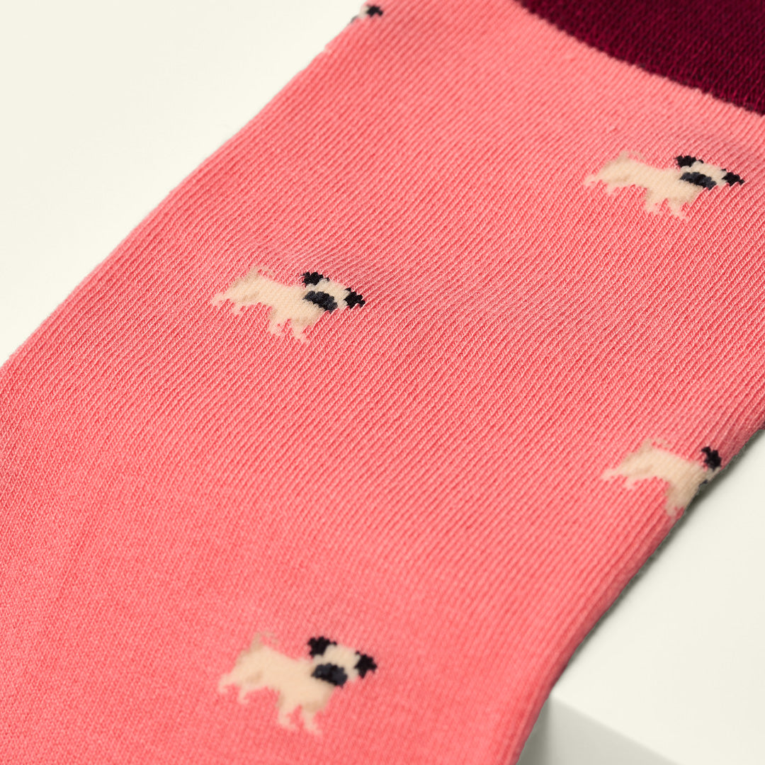 Bamboo Socks For Women - Pugs