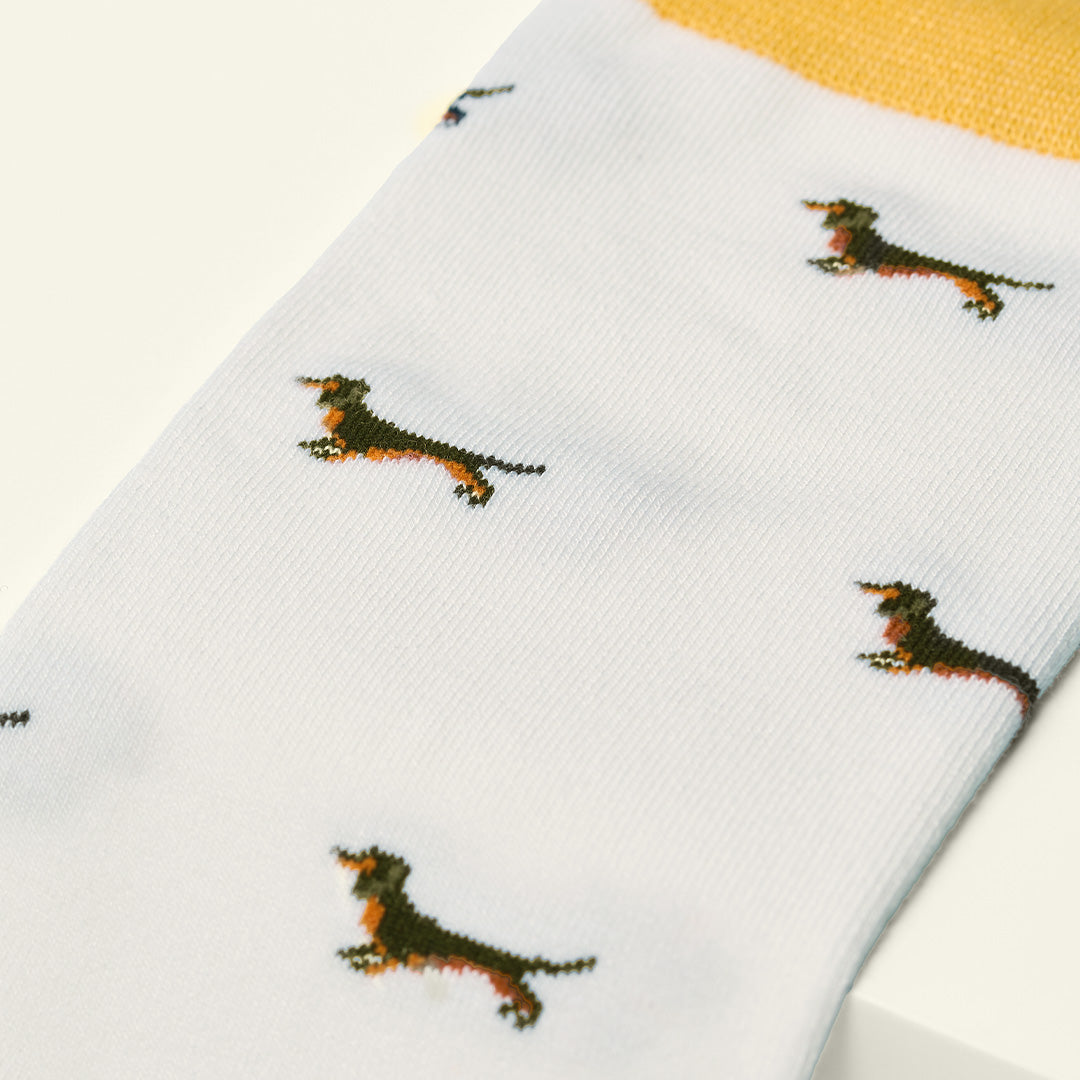Bamboo Socks For Women - Sausage Dog