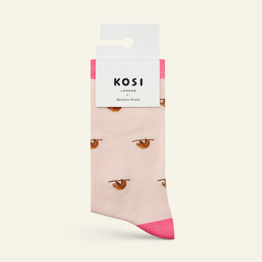 Bamboo Socks For Women - Sloth