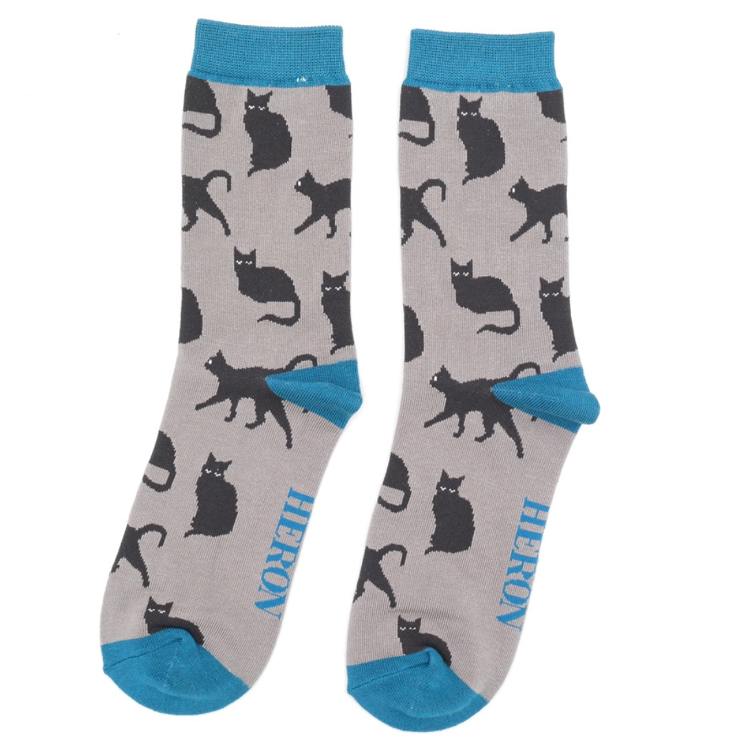 Bamboo Socks For Men - Cute Cats