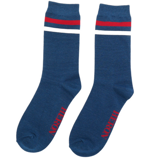 Bamboo Socks For Men - Sports Stripes