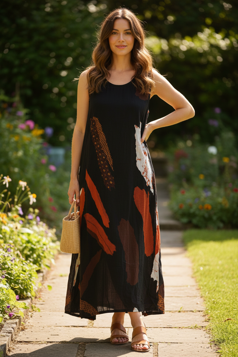 Maxi Dress with Pockets
