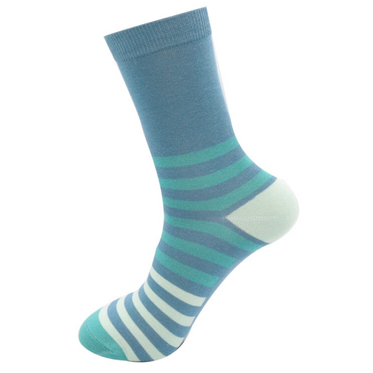 Bamboo Socks For Women - Tonal Stripes