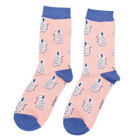 Bamboo Socks For Women - Dalmatians