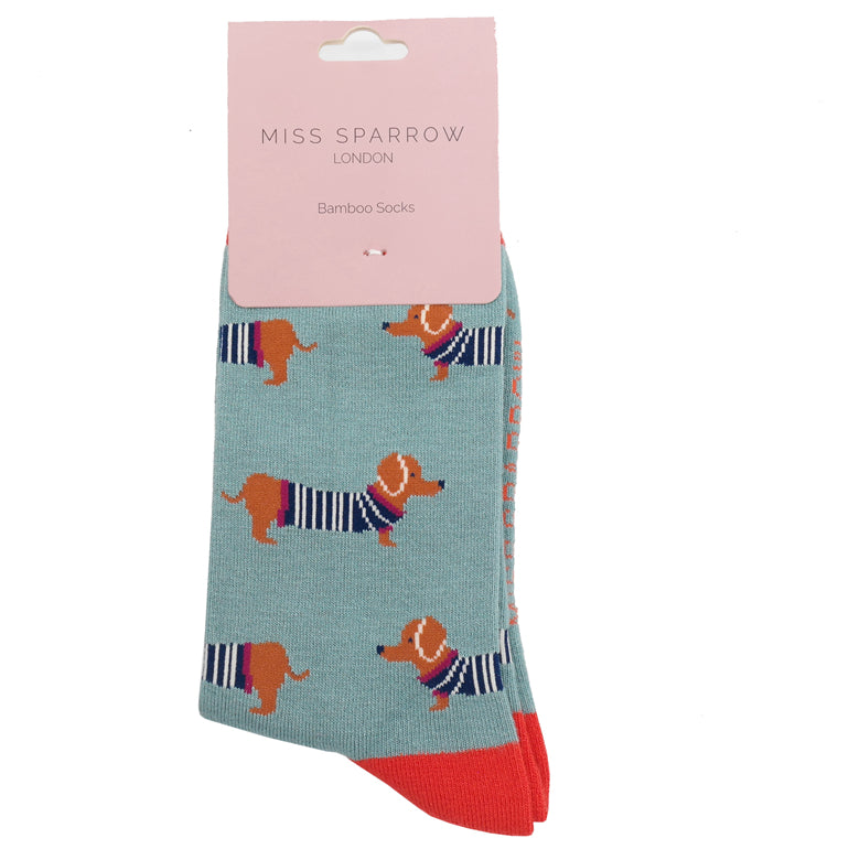 Bamboo Socks For Women - Dachshunds