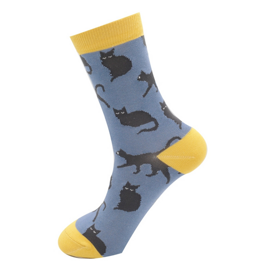 Bamboo Socks For Women - Cute Cats