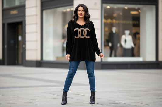 Super Soft Velour Tunic