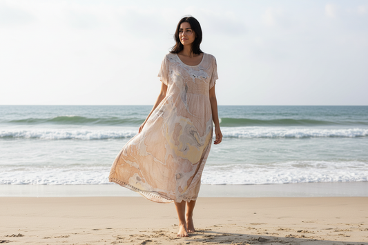 Short Sleeve Maxi Dress