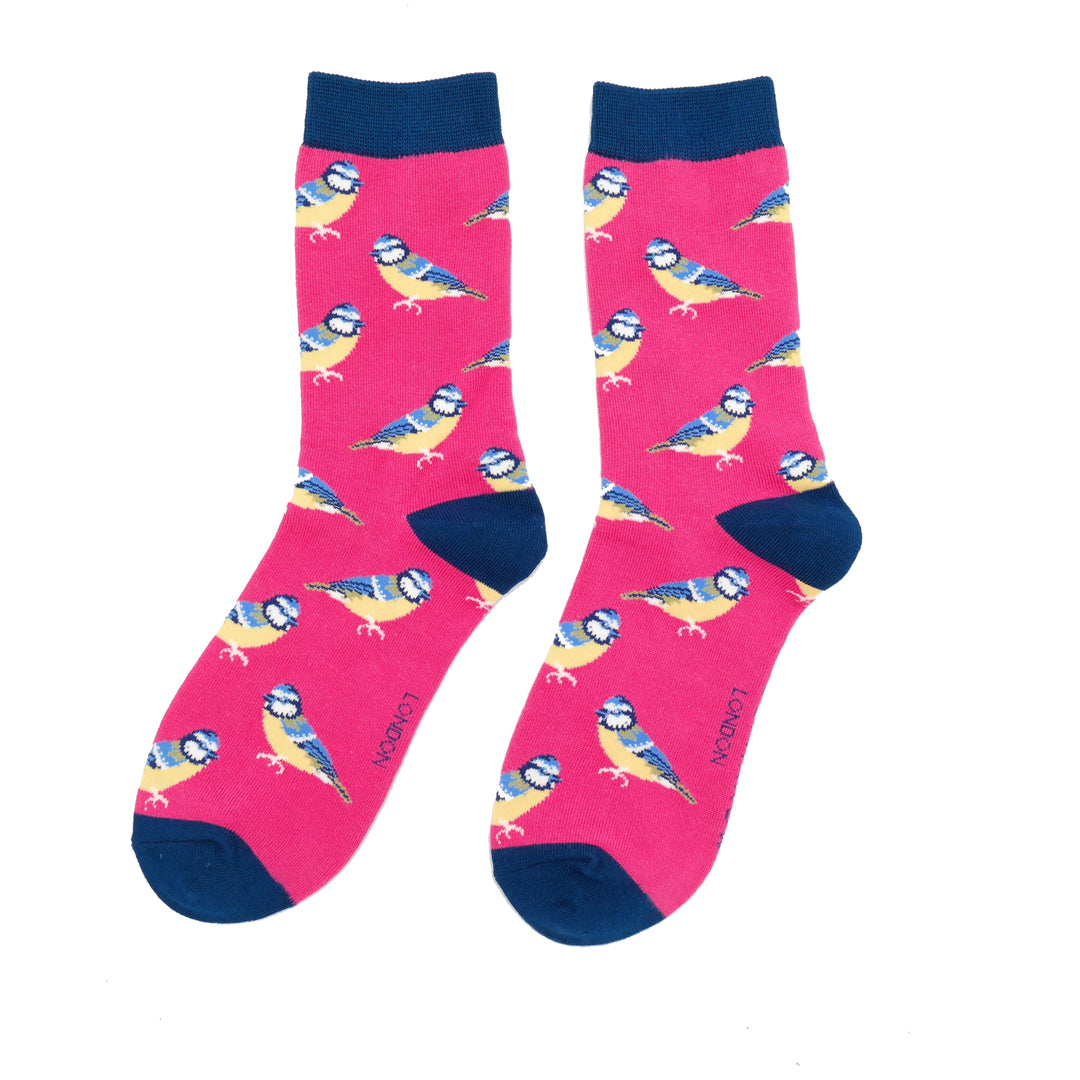 Bamboo Socks For Women - Bluetits