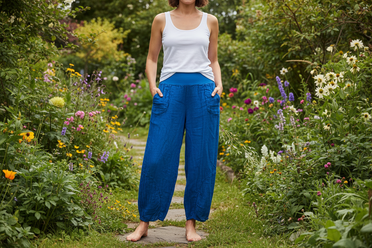 100% Linen Trousers