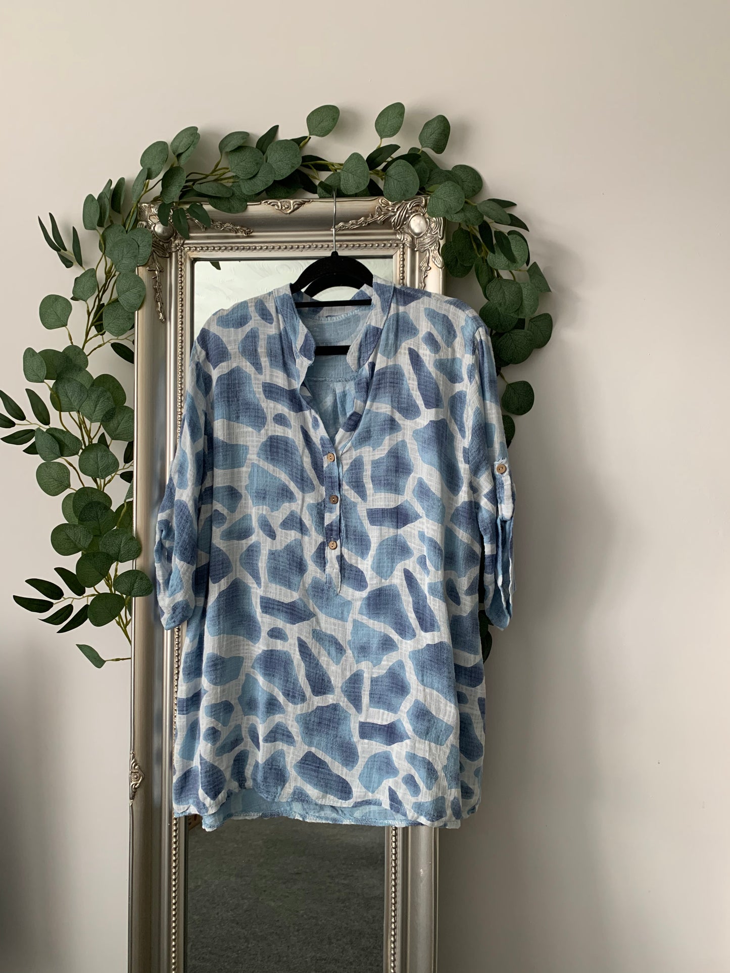 Giraffe Print Shirt