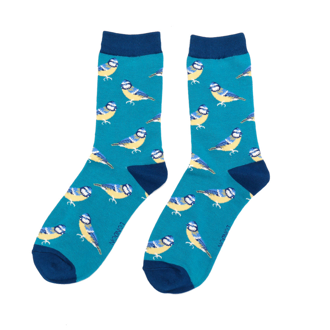 Bamboo Socks For Women - Bluetits