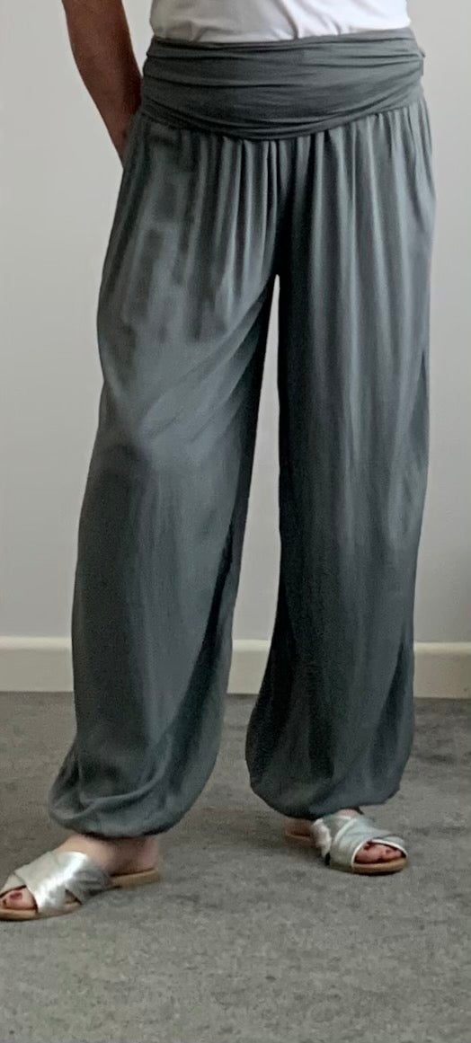 Plain Harem Trousers