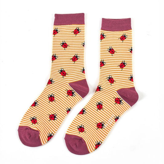 Bamboo Socks For Women - Ladybirds