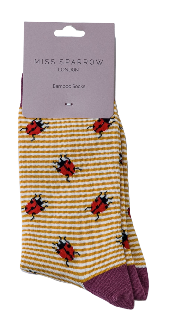 Bamboo Socks For Women - Ladybirds