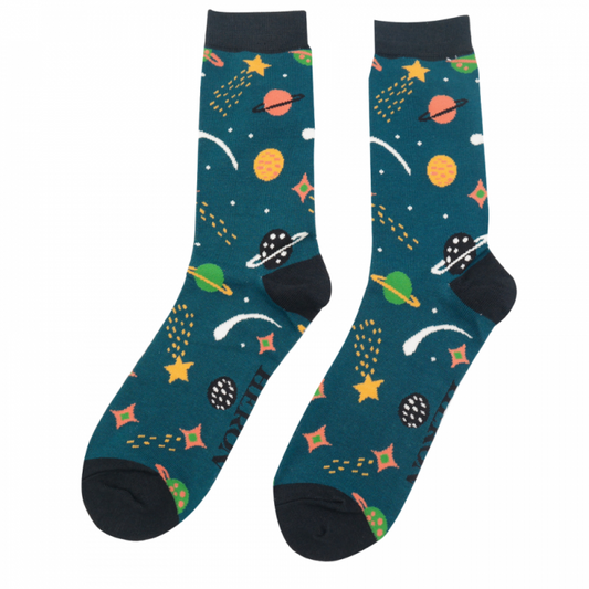 Bamboo Socks For Men - Space