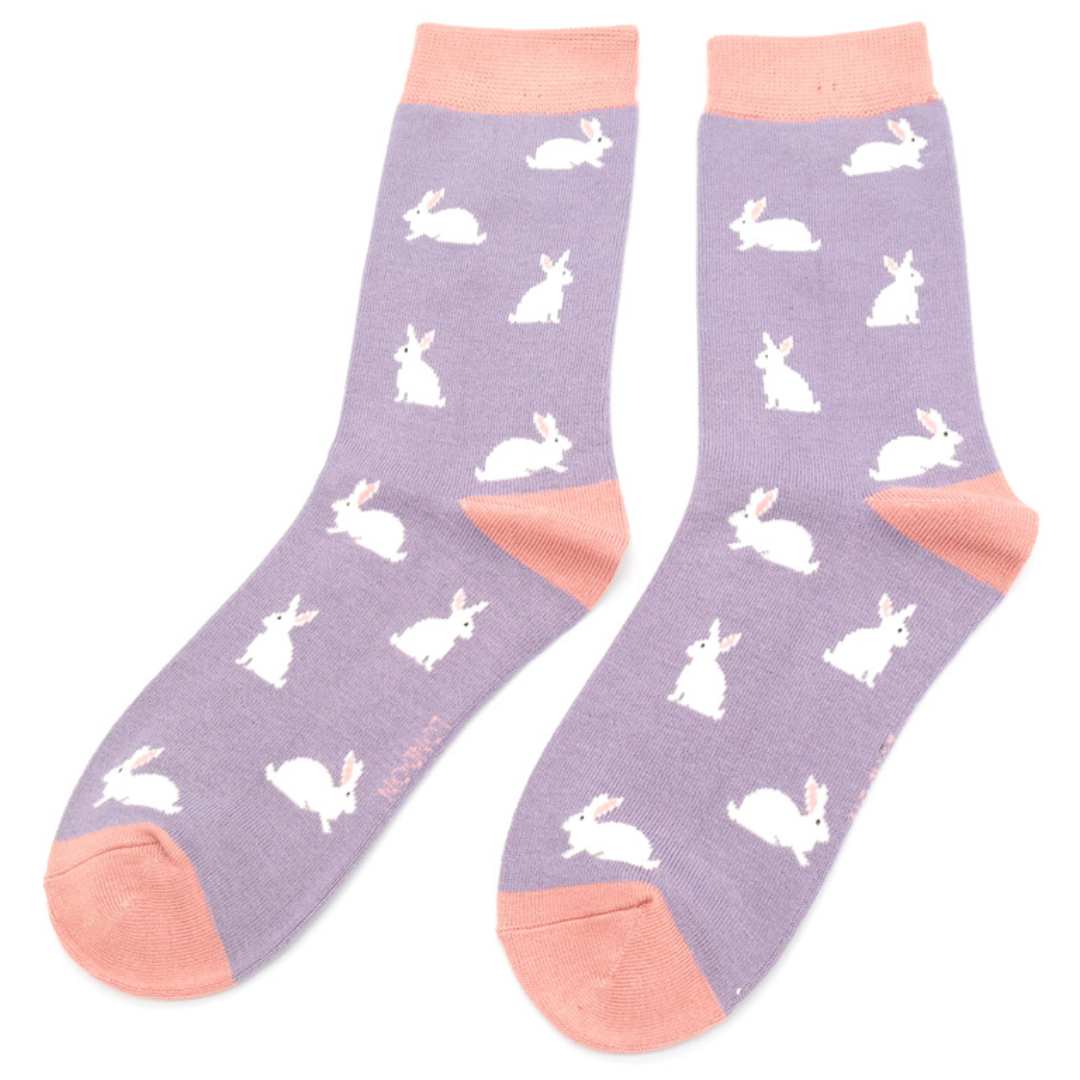 Bamboo Socks For Women - Rabbits