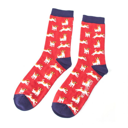 Bamboo Socks For Men - Jack Russells