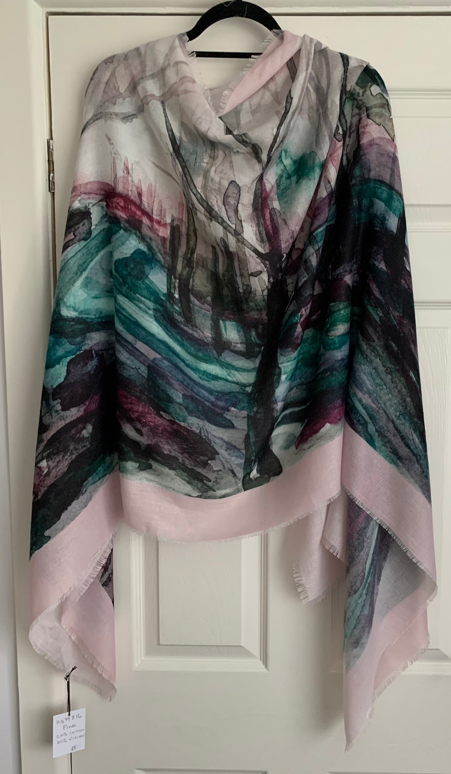 Designer Cotton Blend Scarf/Wrap