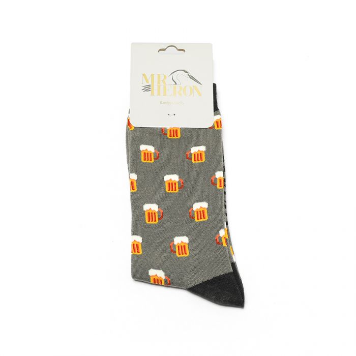 Bamboo Socks For Men - Beer