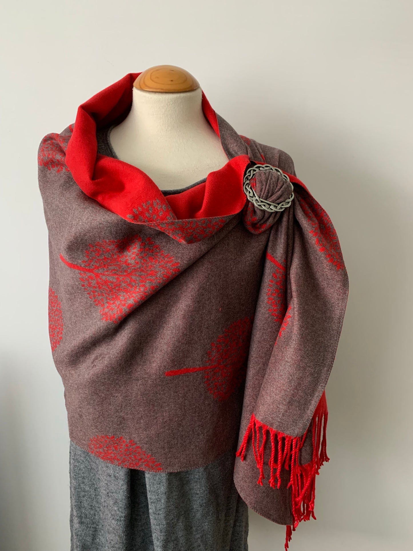 Super Soft Cashmere Blend Reversible Pashmina/Wrap