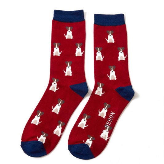 Bamboo Socks For Men - Jack Russells